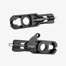 YAMAHA R6 BONAMICI CHAIN ADJUSTERS WITH CALIPER BRACKET