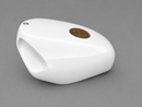 RS125 WHITE RACE TANK COVER