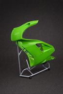 kawasaki zxr750 race fairing in green