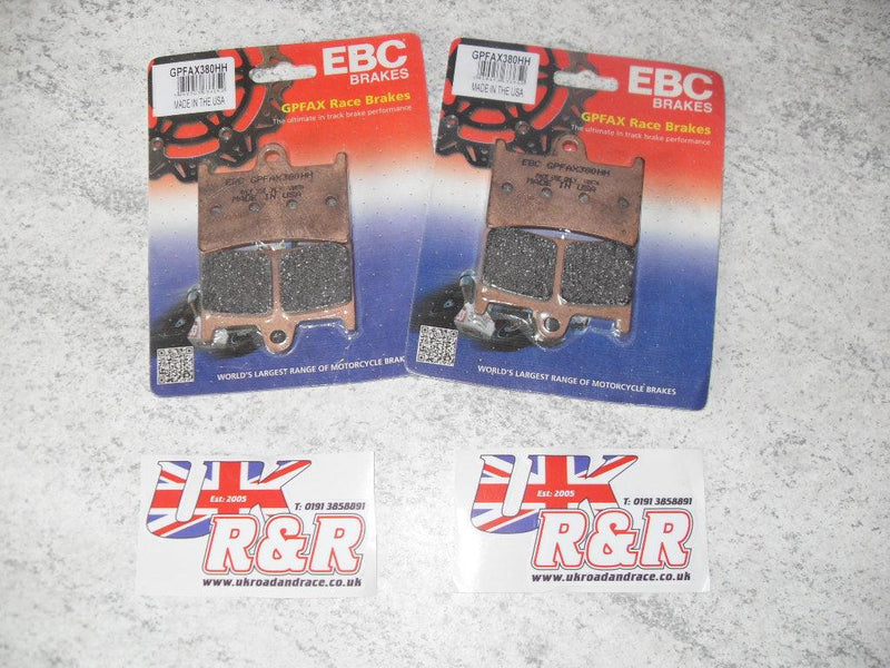 YAMAHA YZF600 R6 EBC GPFAX BRAKE PADS 