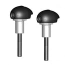 TRIUMPH 675 GB RACING BULLET FRAME CLIDERS - ukroadandrace