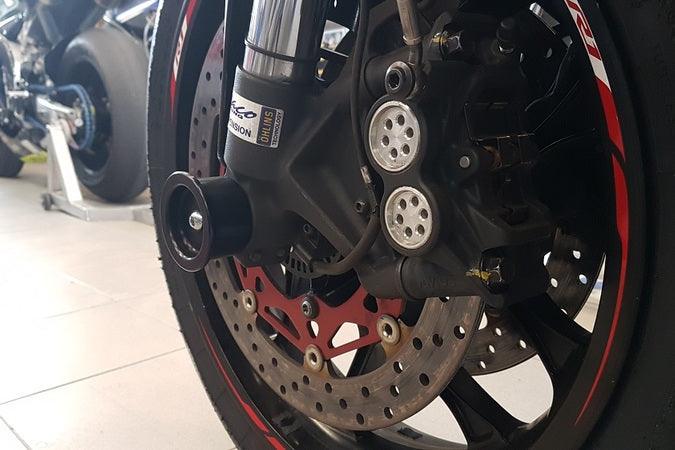 YAMAHA R6 R1 AND R1M PP TUNING FRONT AXLE SLIDERS - ukroadandrace