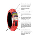 CAPIT SUPREMA SPINA TYRE WARMER IN RED -125 GP AND MOTO 3 SIZES - ukroadandrace